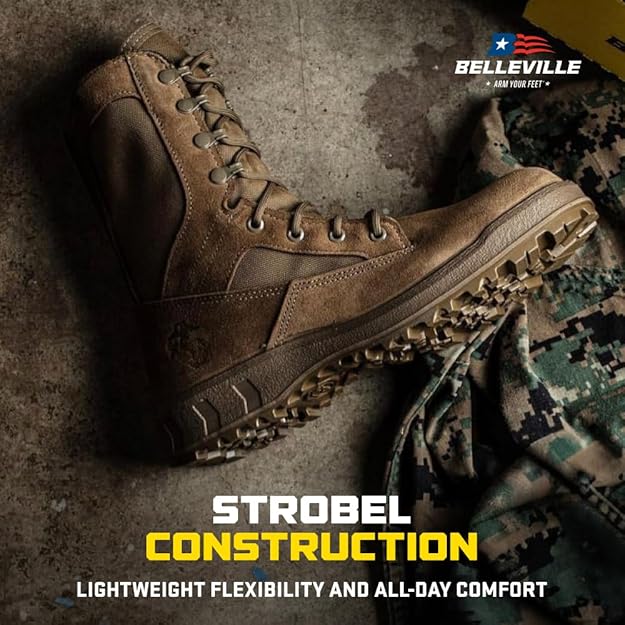 Amazon | Belleville 510 Marine Corps ブーツ - 超軽量 タクティカル